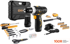 Deko GCD12DU3 SET 104 063-4133 (С 2-МЯ АКБ, КЕЙС, НАБОР ОСНАСТКИ) (316958)