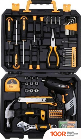 Deko DKS4FU-LI SET 112 063-4153 (С 1-ИМ АКБ, КЕЙС, НАБОР ОСНАСТКИ) (316946)