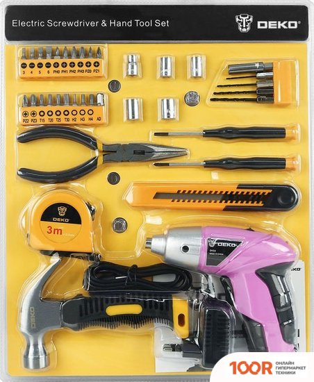Deko DKS4 SET 36 063-4109 (С 1-ИМ АКБ, НАБОР ОСНАСТКИ) (316943)