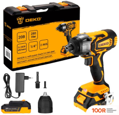 Deko DKIS20-LI SET 063-4392 (С 2-МЯ АКБ, КЕЙС) (316932)