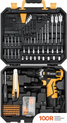 Deko DKCD20FU-LI SET 193 063-4179 (С 2-МЯ АКБ, КЕЙС, НАБОР ОСНАСТКИ) (316899)