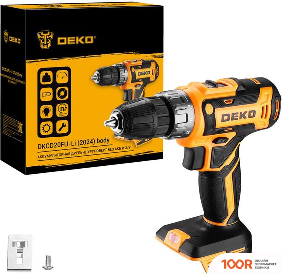 Deko DKCD20FU-LI 2024 063-4454 (БЕЗ АКБ) (316895)