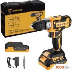 Deko DKCD20-LI SET1 083-1117 (С 2-МЯ АКБ, КЕЙС) (316892)