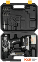 Deko DKCD20 BLACK EDITION SET 3 063-4050 (С 2-МЯ АКБ, КЕЙС) (316889)