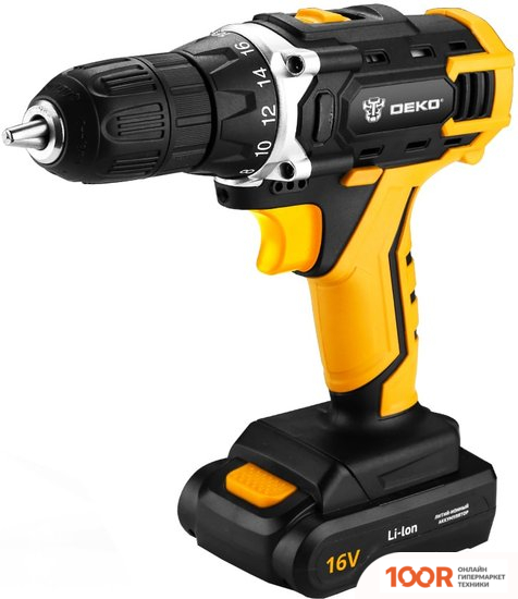 Deko DKCD16FU-LI 063-4098 (С 1-ИМ АКБ) (316887)