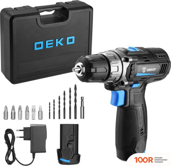 Deko DKCD12V PRO 083-1007 (С 2-МЯ АКБ, КЕЙС) (316884)