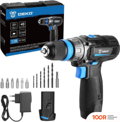 Deko DKCD12V PRO 083-1004 (С 2-МЯ АКБ 1.5АЧ, КЕЙС) (316883)