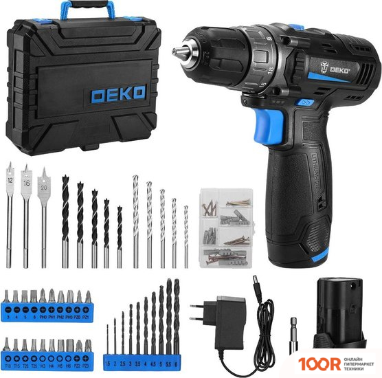 Deko DKCD12 083-1113 (С 2-МЯ АКБ, КЕЙС) (316869)