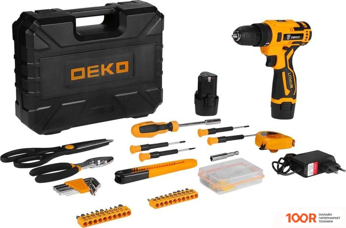 Deko BANGER SET 93 063-4168 (С 2-МЯ АКБ, КЕЙС, НАБОР ОСНАСТКИ) (316864)
