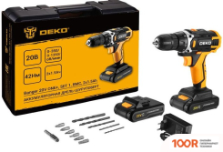 Deko BANGER 20V ONE+ 083-1110 (С 2-МЯ АКБ, КЕЙС) (316859)