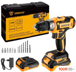 Deko BANGER 20V ONE+ 083-1109 (С 2-МЯ АКБ, КЕЙС) (316858)