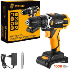 Deko BANGER 20V 080-1004 (С 1-ИМ АКБ, КЕЙС) (316854)