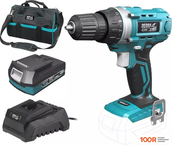 Dedra SAS+ALL DED7010 (С 1-ИМ АКБ 2 АЧ, СУМКА) (316844)