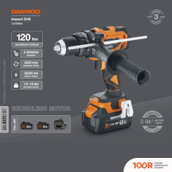 Daewoo Power DAA 6521LI SET (С 2-МЯ АКБ, КЕЙС) (316823)