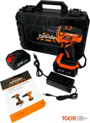 Brait DCD21-3BL DAMAN (С 2-МЯ АКБ, КЕЙС) (316738)