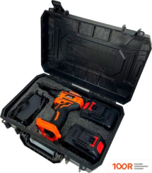 Brait DCD21-3BL DAMAN (С 2-МЯ АКБ, КЕЙС) (316738)