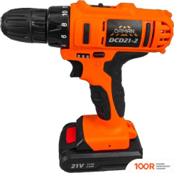 Brait DCD21-2 DAMAN (С 2-МЯ АКБ, КЕЙС) (316737)