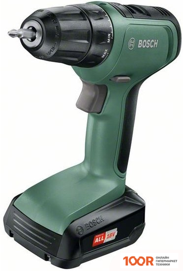 Bosch UNIVERSALDRILL18 06039C8004 (С 1-ИМ АКБ, КЕЙС) (316682)