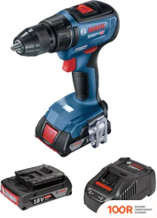 Bosch GSR 18V-50 PROFESSIONAL 06019H5020 (С 2-МЯ АКБ, КЕЙС) (316645)