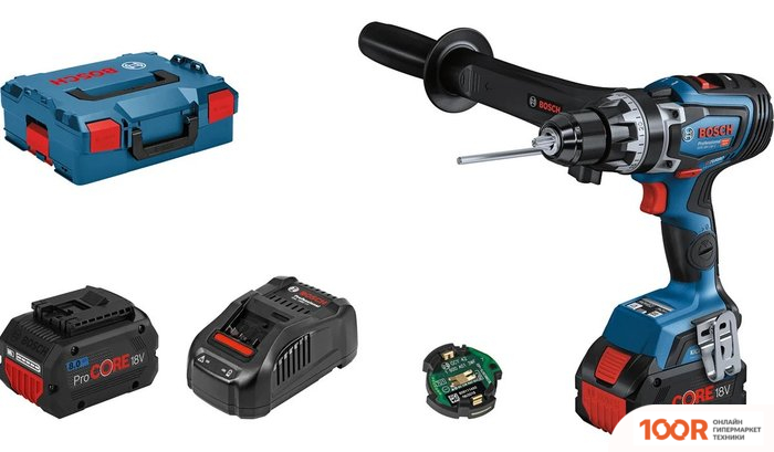 Bosch GSR 18V-150 C PROFESSIONAL 06019J5005 (С 2-МЯ АКБ, КЕЙС) (316636)