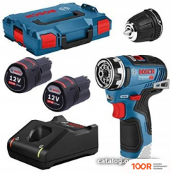 Bosch GSR 12V-35 FC 06019H3001 (С 2-МЯ АКБ, КЕЙС) (316618)