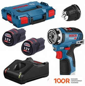 Bosch GSR 12V-35 FC 06019H3001 (С 2-МЯ АКБ, КЕЙС) (316618)