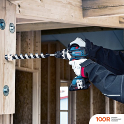 Bosch GSB 18V-110 C 06019G030D (С 2-МЯ АКБ, КЕЙС) (316594)