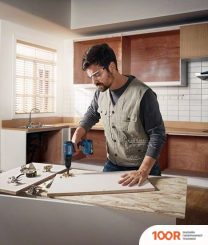 Bosch GSB 185-LI PROFESSIONAL 06019K3101 (С 1-ИМ АКБ, КЕЙС) (316591)