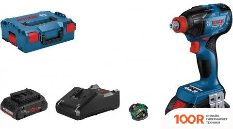 Bosch GDX 18V-210 C PROFESSIONAL 06019J0203 (С 2-МЯ АКБ, КЕЙС) (316572)