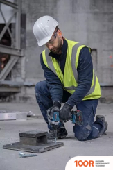 Bosch GDS 18V-750 C PROFESSIONAL 06019L9001 (БЕЗ АКБ, КЕЙС) (316562)