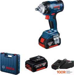 Bosch GDS 18V-400 PROFESSIONAL 06019K0020 (С 2-МЯ АКБ, КЕЙС) (316558)