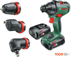 Bosch ADVANCEDDRILL 18 06039B5008 (С 2-МЯ АКБ, КЕЙС) (316504)