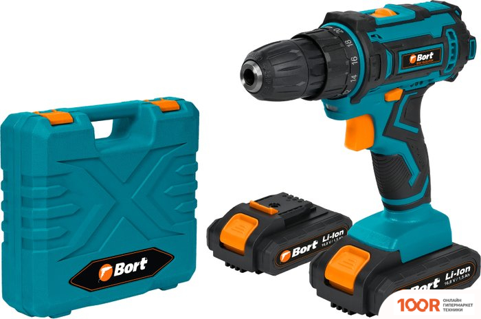 Bort BAB-16X2LI-FDK 93413533 (С 2-МЯ АКБ, КЕЙС) (316488)