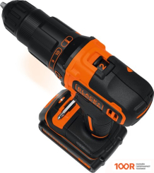 Black & Decker BDCHD18K1B2 (С 2-МЯ АКБ, КЕЙС) (316473)