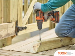 Black & Decker BDCDD186 (С 1-ИМ АКБ) (316467)