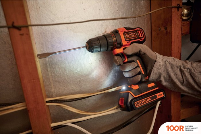 Black & Decker BDCDD186 (С 1-ИМ АКБ) (316467)