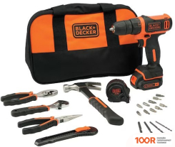 Black & Decker BDCDD12 (С 1-ИМ АКБ, СУМКА) (316464)
