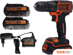 Black & Decker BDCDC18B (С 2-МЯ АКБ, БЕЗ КЕЙСА) (316462)