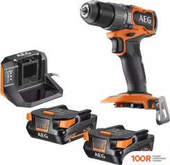 AEG Powertools BSB 18SBL2-202C 4935480058 (С 2-МЯ АКБ, КЕЙС) (316407)