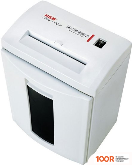 Шредер HSM CLASSIC 102.2 (4X25 ММ, БЕЛЫЙ) (316160)