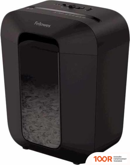 Шредер Fellowes POWERSHRED LX45 (ЧЕРНЫЙ) (316144)