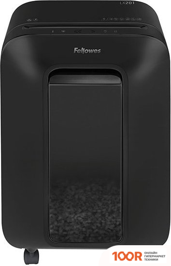 Шредер Fellowes POWERSHRED LX201 (ЧЕРНЫЙ) (316134)