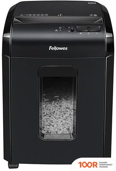 Шредер Fellowes POWERSHRED 10M (ЧЕРНЫЙ) (316129)