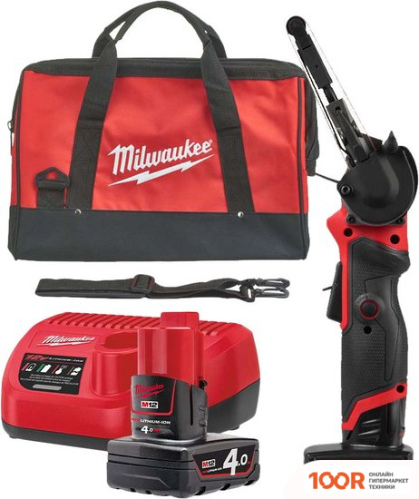Milwaukee M12 FUEL FBFL13-402B (С 2-МЯ АКБ, СУМКА) (315723)