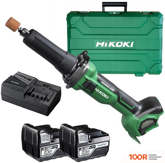 Hikoki GP18DA WGZ (С 2-МЯ АКБ, КЕЙС) (315624)