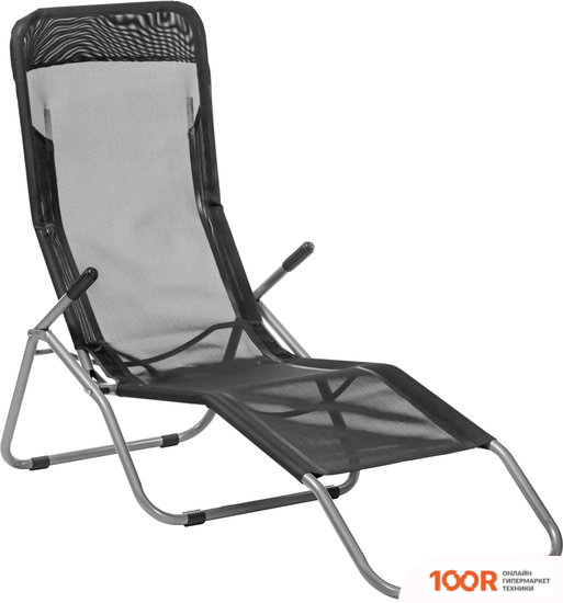 Шезлонг Sundays ZC-CL005-1 (ЧЕРНЫЙ) (315265)