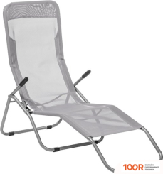 Шезлонг Sundays ZC-CL005-1 (СЕРЫЙ) (315264)