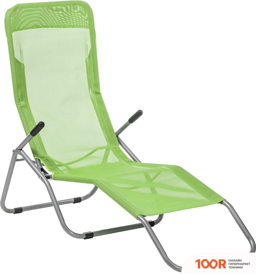 Шезлонг Sundays ZC-CL005-1 (ЗЕЛЕНЫЙ) (315262)