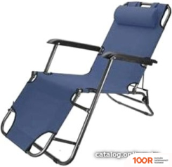 Шезлонг MonAmi HY-8007 (СИНИЙ) (315220)
