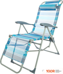 Шезлонг Green Glade 3220 (ГОЛУБОЙ) (315191)